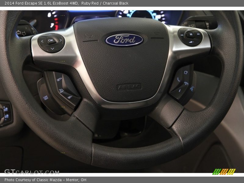 Ruby Red / Charcoal Black 2014 Ford Escape SE 1.6L EcoBoost 4WD