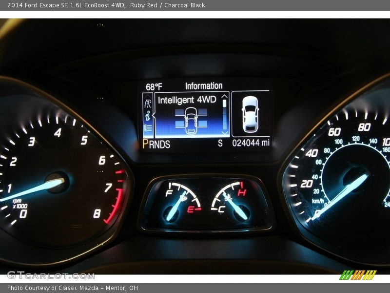 Ruby Red / Charcoal Black 2014 Ford Escape SE 1.6L EcoBoost 4WD