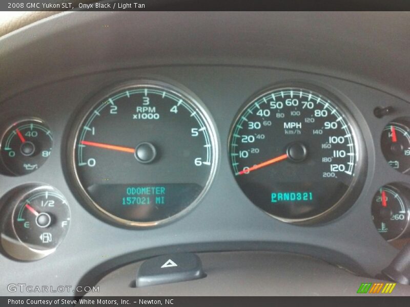 Onyx Black / Light Tan 2008 GMC Yukon SLT