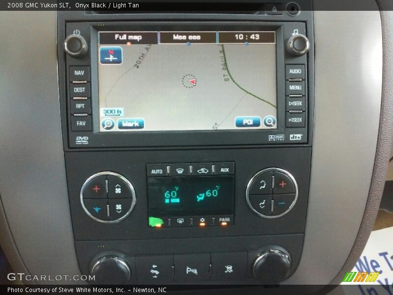 Onyx Black / Light Tan 2008 GMC Yukon SLT