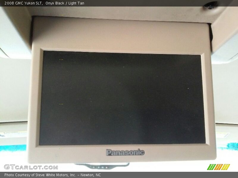 Onyx Black / Light Tan 2008 GMC Yukon SLT
