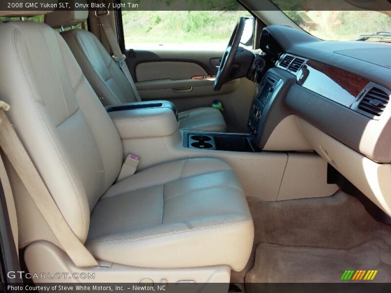 Onyx Black / Light Tan 2008 GMC Yukon SLT