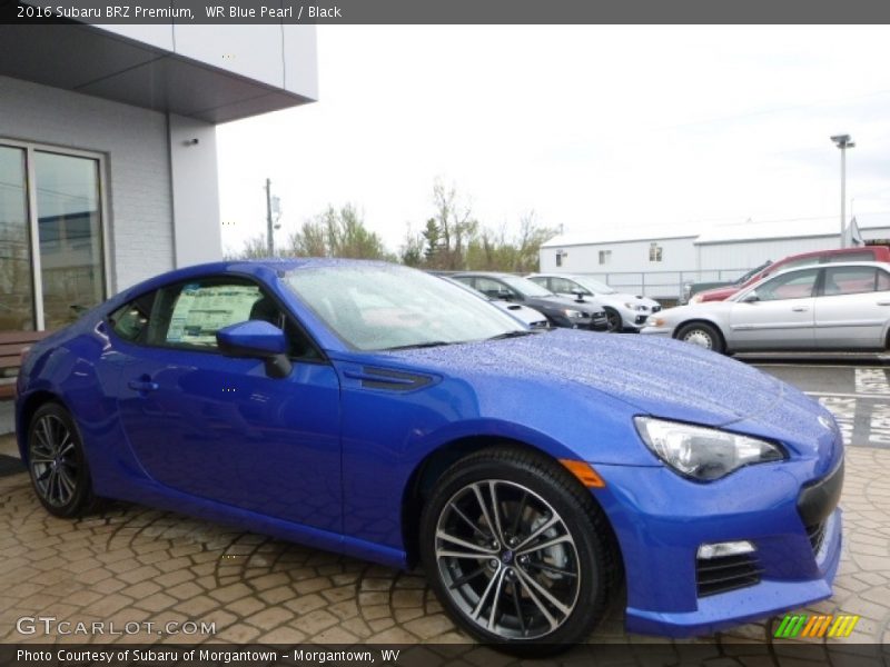 WR Blue Pearl / Black 2016 Subaru BRZ Premium