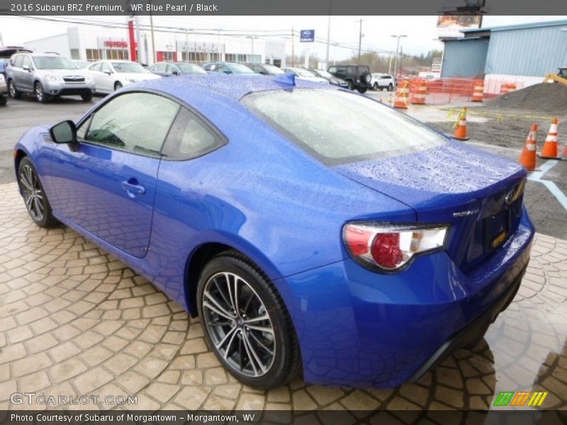 WR Blue Pearl / Black 2016 Subaru BRZ Premium