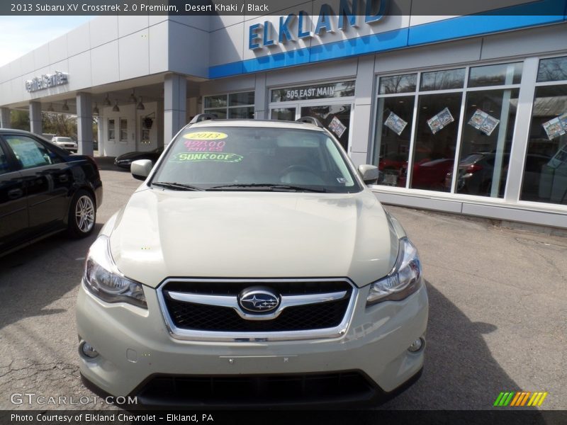 Desert Khaki / Black 2013 Subaru XV Crosstrek 2.0 Premium