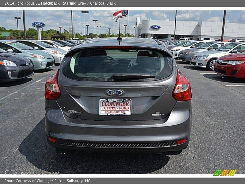 Sterling Gray / Charcoal Black 2014 Ford Focus SE Hatchback