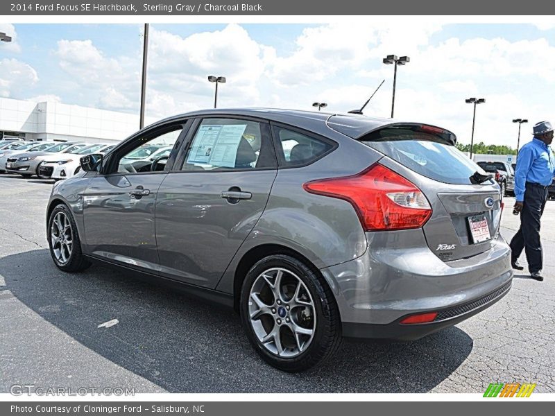 Sterling Gray / Charcoal Black 2014 Ford Focus SE Hatchback