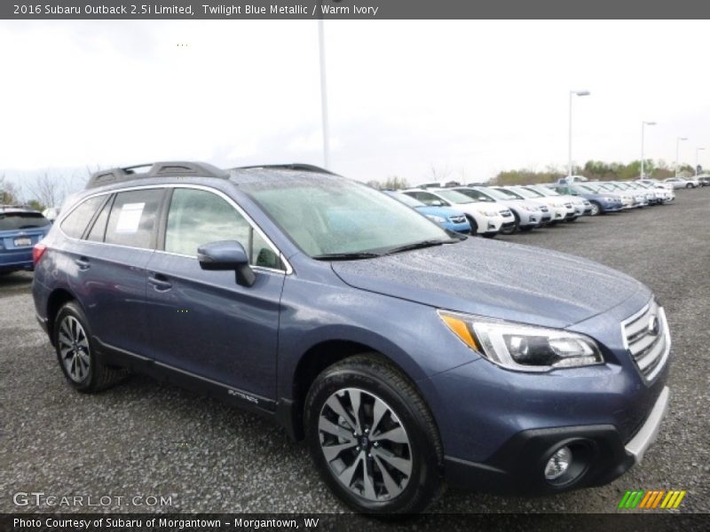 Twilight Blue Metallic / Warm Ivory 2016 Subaru Outback 2.5i Limited