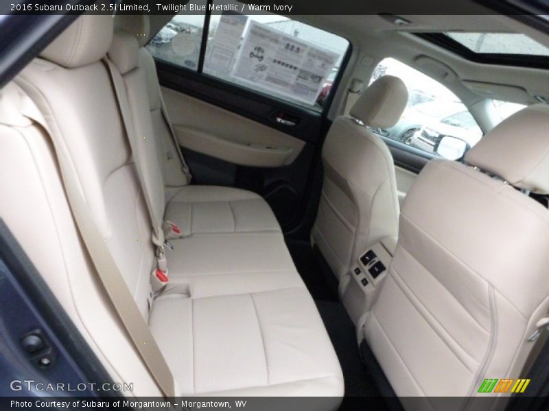 Twilight Blue Metallic / Warm Ivory 2016 Subaru Outback 2.5i Limited
