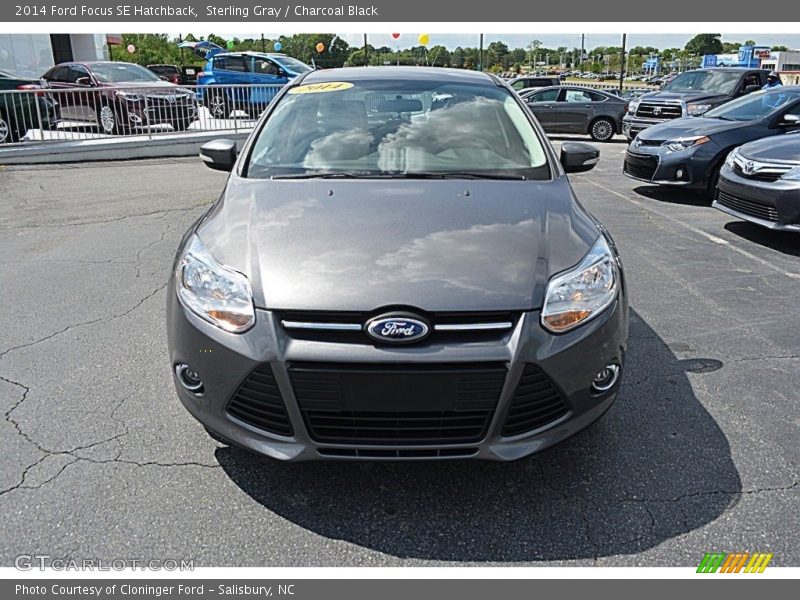 Sterling Gray / Charcoal Black 2014 Ford Focus SE Hatchback