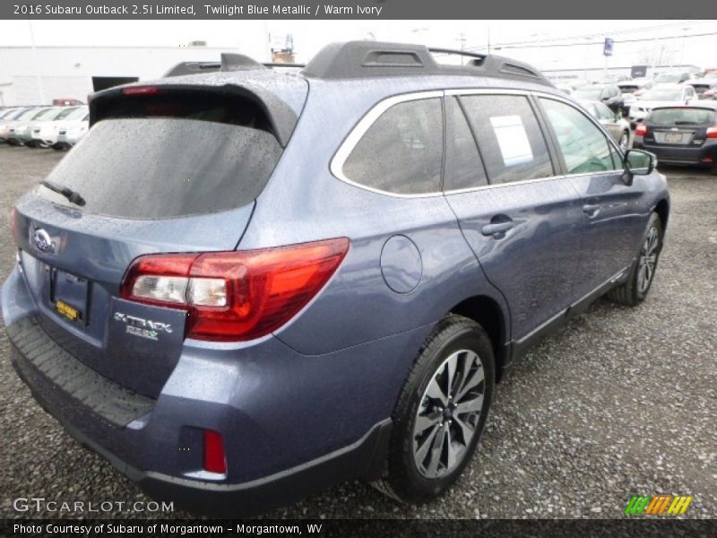 Twilight Blue Metallic / Warm Ivory 2016 Subaru Outback 2.5i Limited