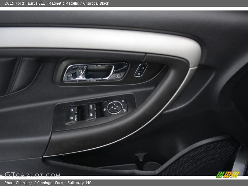 Magnetic Metallic / Charcoal Black 2015 Ford Taurus SEL