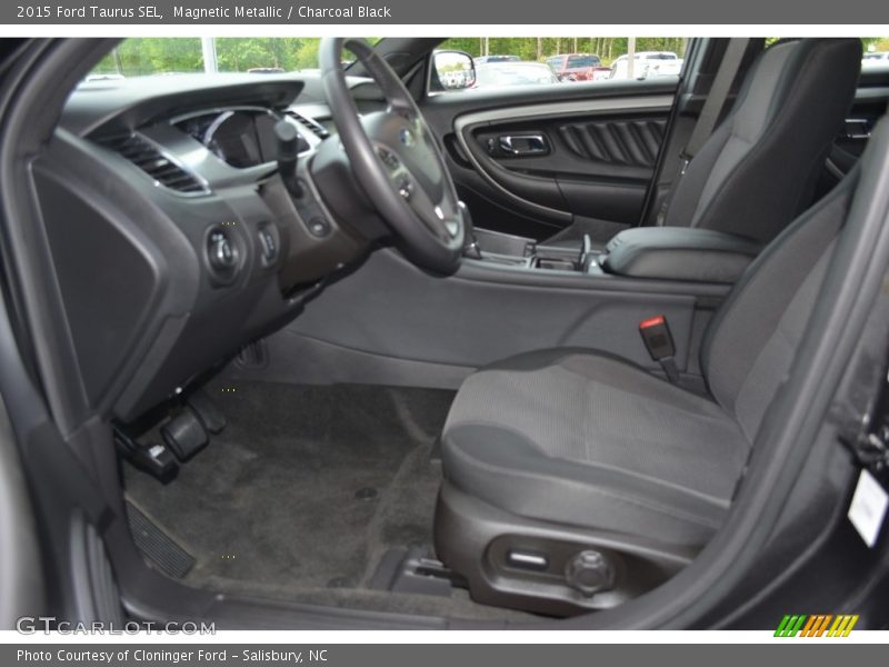 Magnetic Metallic / Charcoal Black 2015 Ford Taurus SEL