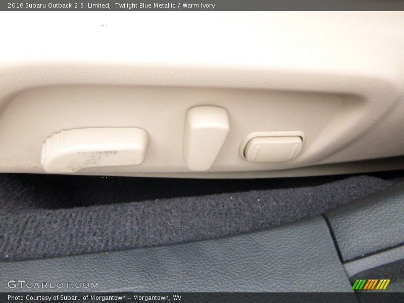 Twilight Blue Metallic / Warm Ivory 2016 Subaru Outback 2.5i Limited