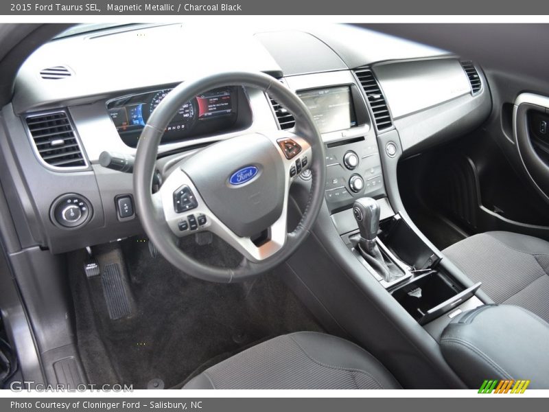 Magnetic Metallic / Charcoal Black 2015 Ford Taurus SEL