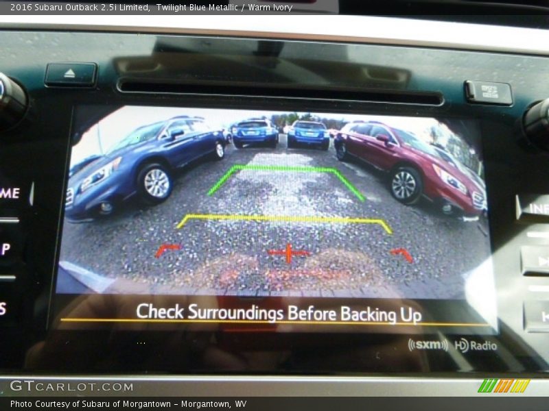 Twilight Blue Metallic / Warm Ivory 2016 Subaru Outback 2.5i Limited