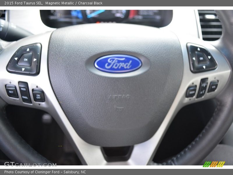 Magnetic Metallic / Charcoal Black 2015 Ford Taurus SEL
