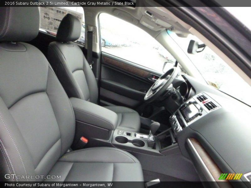 Carbide Gray Metallic / Slate Black 2016 Subaru Outback 2.5i Limited