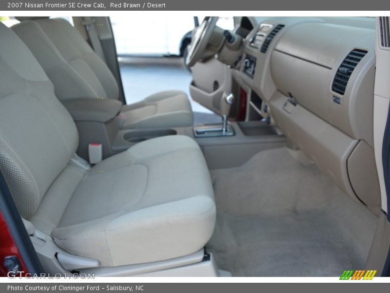 Red Brawn / Desert 2007 Nissan Frontier SE Crew Cab