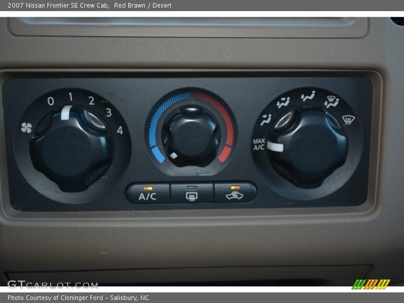 Red Brawn / Desert 2007 Nissan Frontier SE Crew Cab