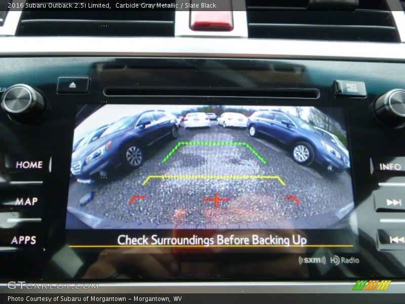 Carbide Gray Metallic / Slate Black 2016 Subaru Outback 2.5i Limited