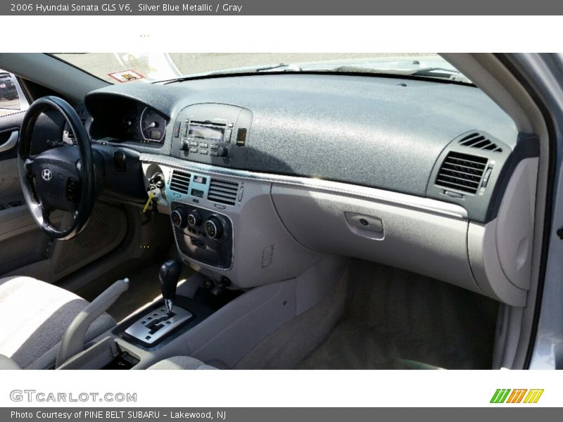 Silver Blue Metallic / Gray 2006 Hyundai Sonata GLS V6