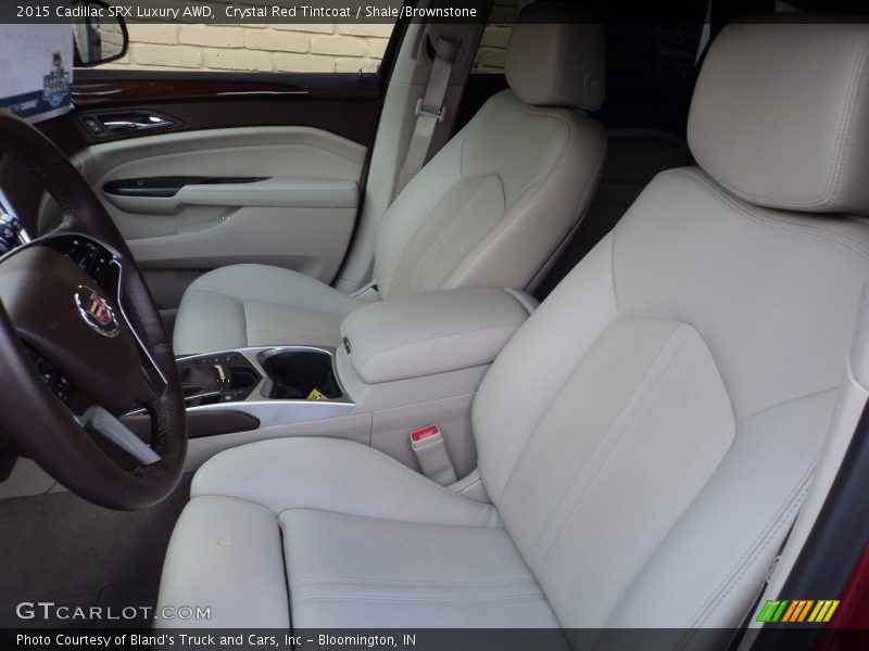 Crystal Red Tintcoat / Shale/Brownstone 2015 Cadillac SRX Luxury AWD