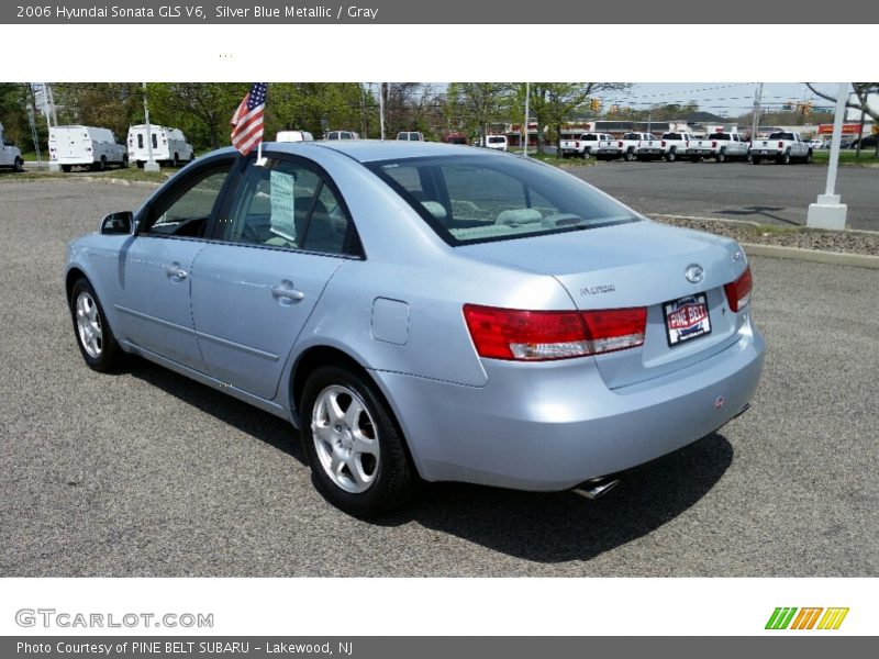 Silver Blue Metallic / Gray 2006 Hyundai Sonata GLS V6
