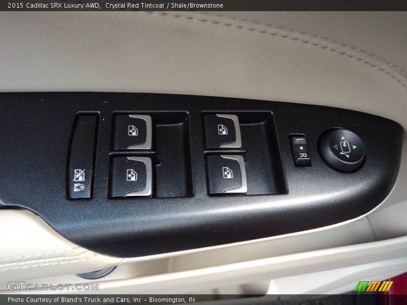 Crystal Red Tintcoat / Shale/Brownstone 2015 Cadillac SRX Luxury AWD