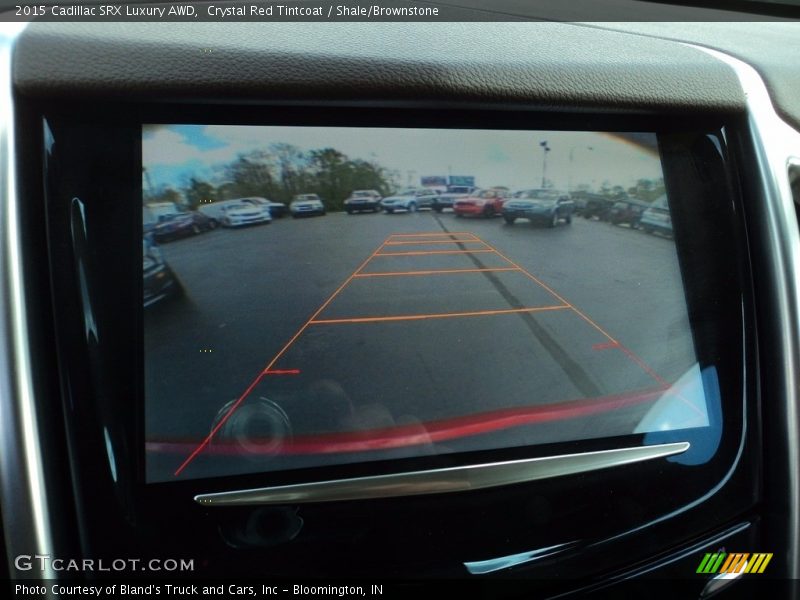 Crystal Red Tintcoat / Shale/Brownstone 2015 Cadillac SRX Luxury AWD