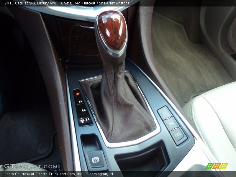 Crystal Red Tintcoat / Shale/Brownstone 2015 Cadillac SRX Luxury AWD