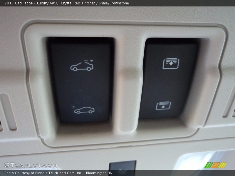 Crystal Red Tintcoat / Shale/Brownstone 2015 Cadillac SRX Luxury AWD