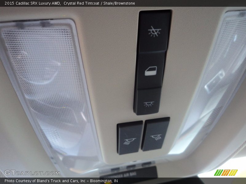 Crystal Red Tintcoat / Shale/Brownstone 2015 Cadillac SRX Luxury AWD