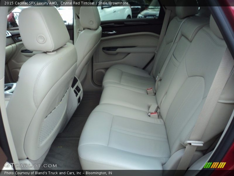 Crystal Red Tintcoat / Shale/Brownstone 2015 Cadillac SRX Luxury AWD