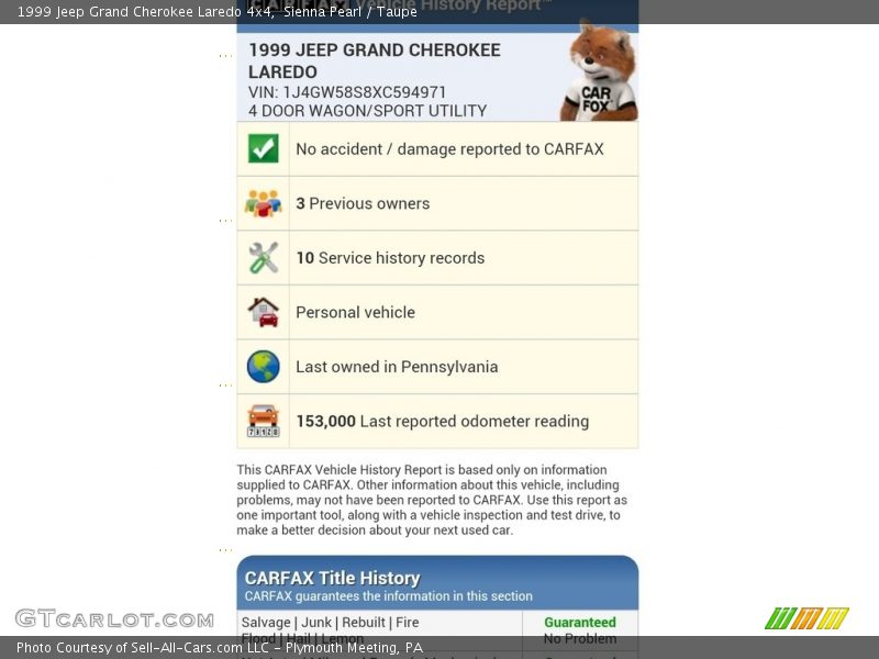 Sienna Pearl / Taupe 1999 Jeep Grand Cherokee Laredo 4x4