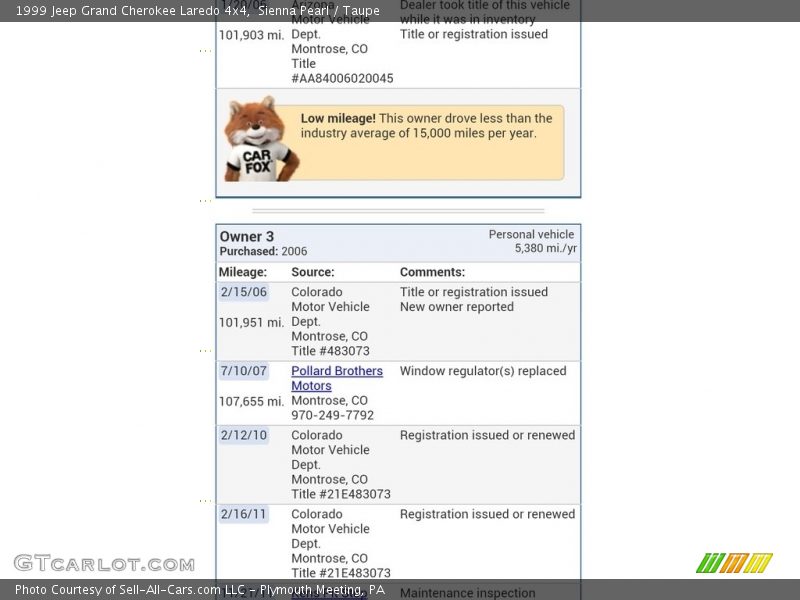 Sienna Pearl / Taupe 1999 Jeep Grand Cherokee Laredo 4x4