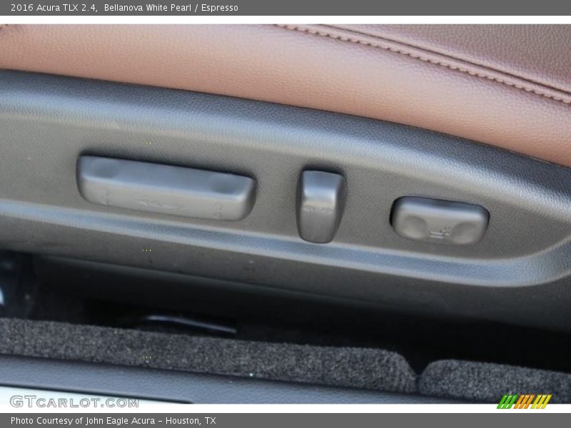 Bellanova White Pearl / Espresso 2016 Acura TLX 2.4