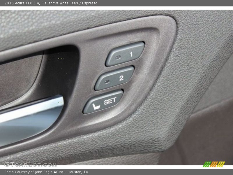 Bellanova White Pearl / Espresso 2016 Acura TLX 2.4