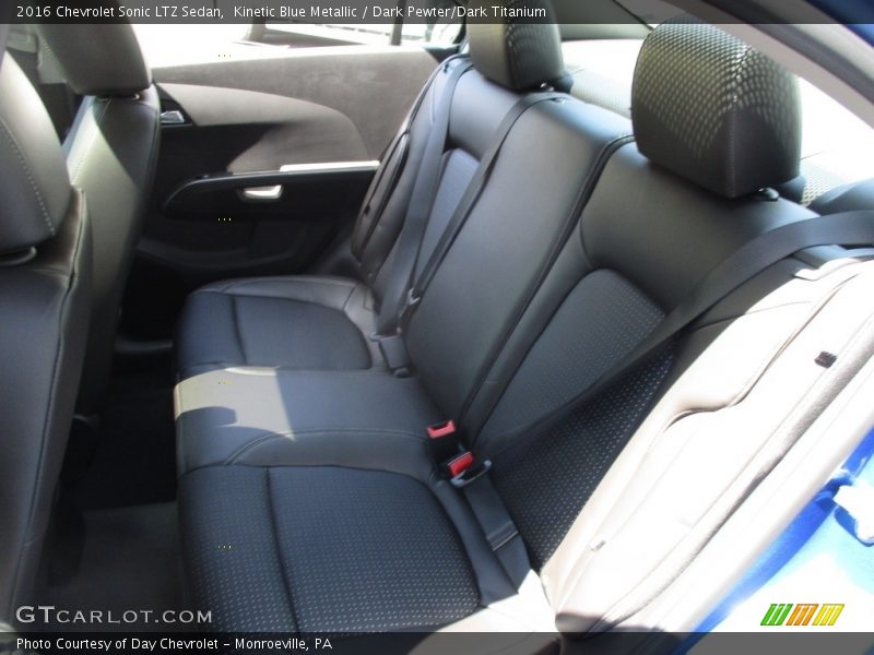 Kinetic Blue Metallic / Dark Pewter/Dark Titanium 2016 Chevrolet Sonic LTZ Sedan