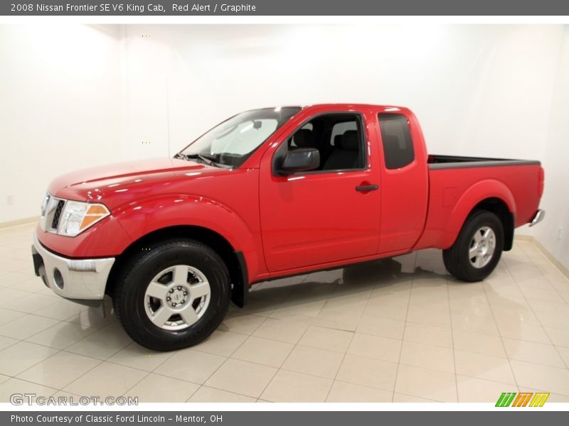 Front 3/4 View of 2008 Frontier SE V6 King Cab