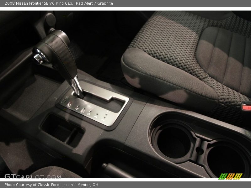 Red Alert / Graphite 2008 Nissan Frontier SE V6 King Cab