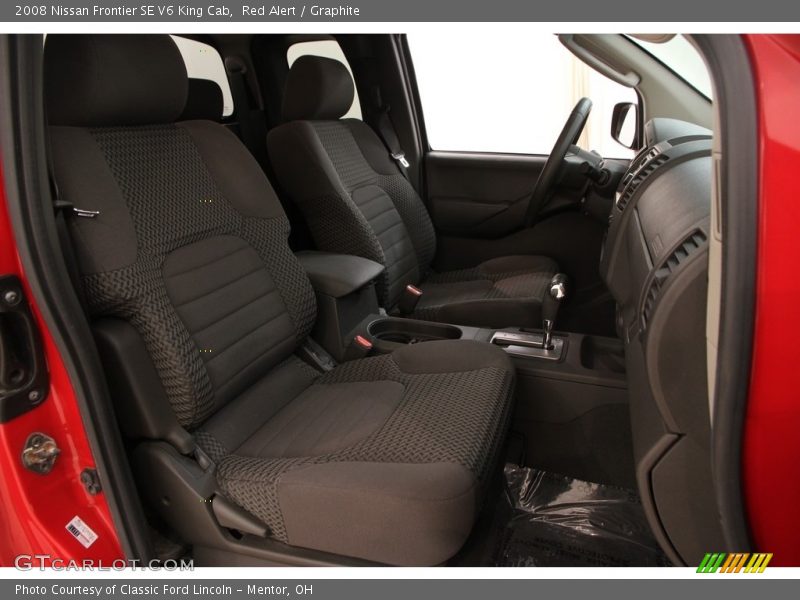Red Alert / Graphite 2008 Nissan Frontier SE V6 King Cab