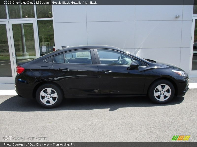 Mosaic Black Metallic / Jet Black 2016 Chevrolet Cruze LS Sedan
