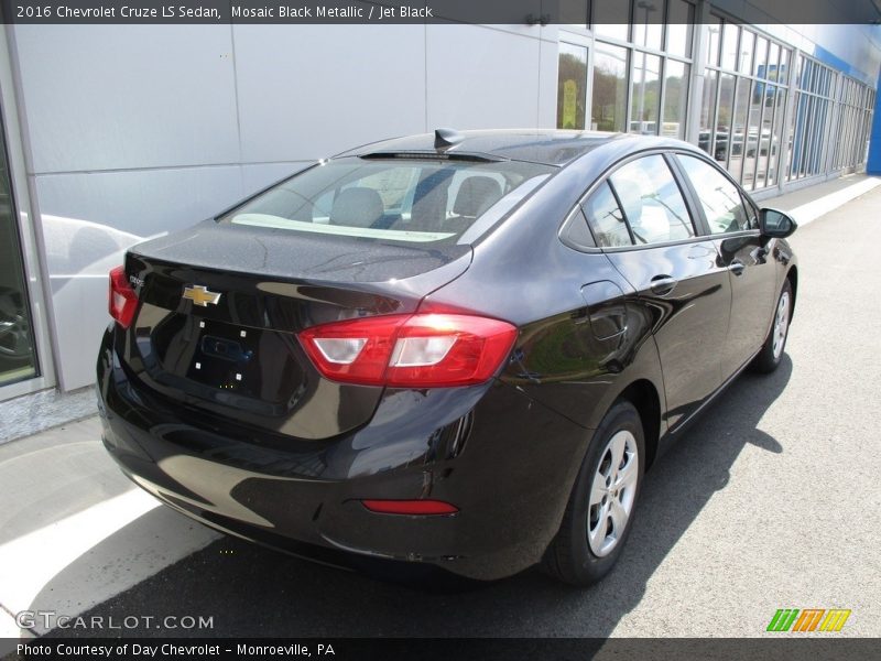 Mosaic Black Metallic / Jet Black 2016 Chevrolet Cruze LS Sedan