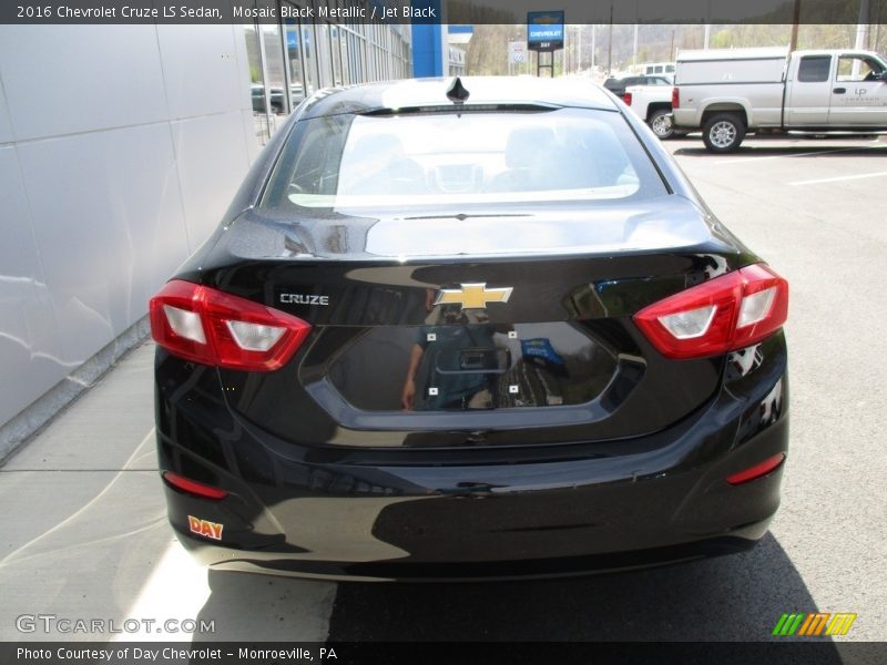 Mosaic Black Metallic / Jet Black 2016 Chevrolet Cruze LS Sedan