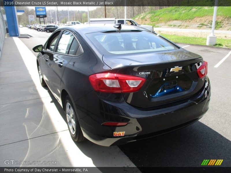Mosaic Black Metallic / Jet Black 2016 Chevrolet Cruze LS Sedan
