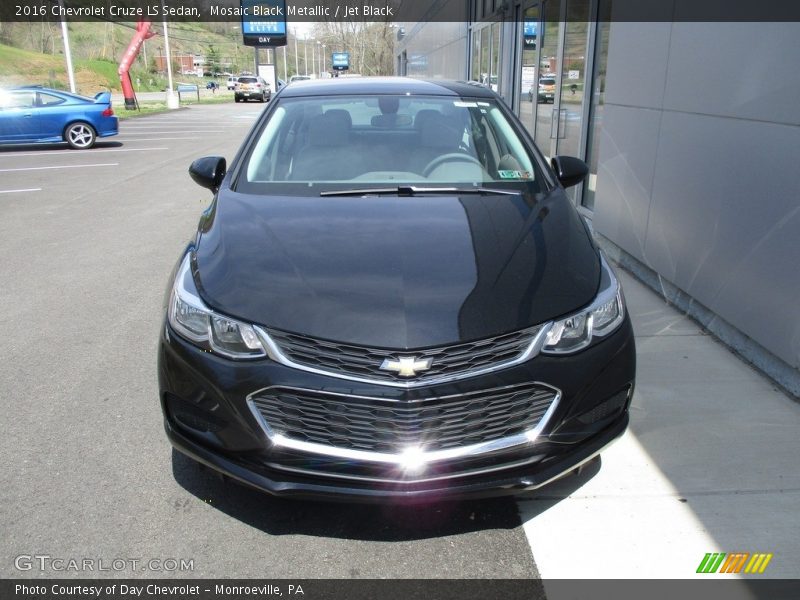 Mosaic Black Metallic / Jet Black 2016 Chevrolet Cruze LS Sedan
