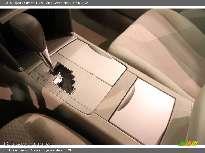 Aloe Green Metallic / Bisque 2010 Toyota Camry LE V6
