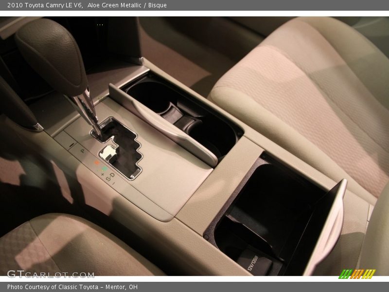 Aloe Green Metallic / Bisque 2010 Toyota Camry LE V6