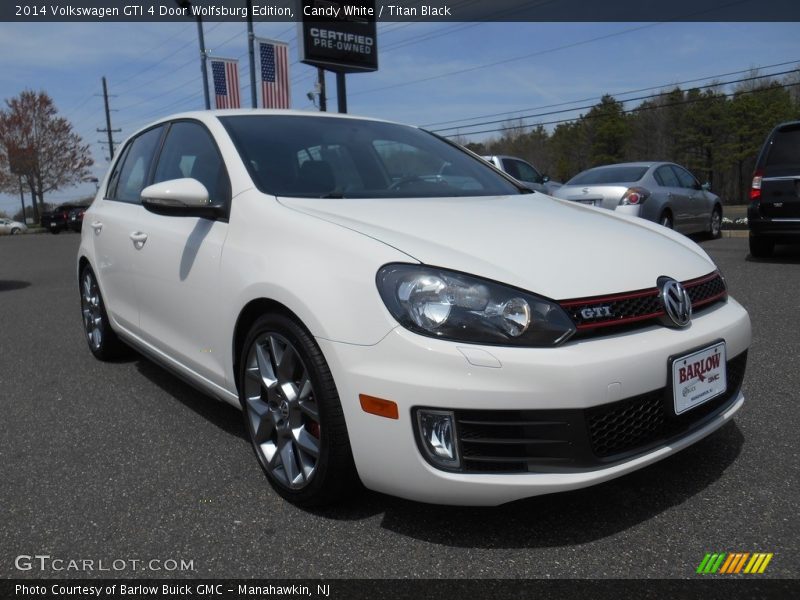 Candy White / Titan Black 2014 Volkswagen GTI 4 Door Wolfsburg Edition